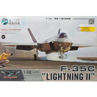 Kitty Hawk 1/48 F-35C JSF Lightning ll Plastic Kit