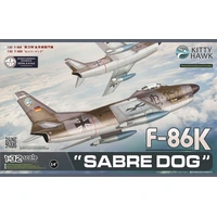 Kitty Hawk 1/32 F-86K Sabre Dog Plastic Model Kit