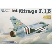 Kitty Hawk 1/48 MirageF.1B Plastic Model Kit