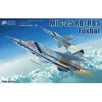 Kitty Hawk 1/48 MIG-25 RB/RBT Foxbat Plastic Model Kit