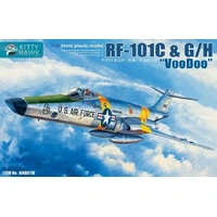 "Kitty Hawk 1/48 RF-101 C G/H ""Voodoo"" Plastic Model Kit"