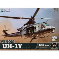 Kitty Hawk 1/48 UH-1Y "Venom" Plastic Model Kit