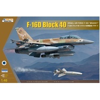 Kinetic 1/48 F-16D Block 40 IAF F-16D Brakeet Plastic Model Kit