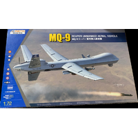 Kinetic 1/72 MQ-9 Reaper UAV Plastic Model Kit