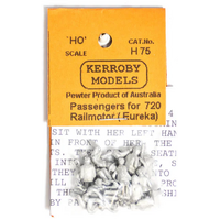 Kerroby HO Passengers - 20 - for 720 Railmotor ( Eureka ) U/P