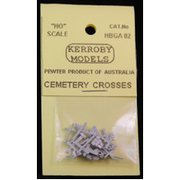 Kerroby HO Crosses - Assorted styles of crosses