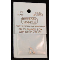 Kerroby HO Clack Box - With Stop Valve