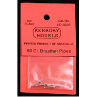 Kerroby HO Breather Pipes - Tender Vents F & R
