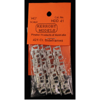 Kerroby HO 421 Cl. Sidframes - 4 Sideframes with Brake Cylinders