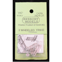 Kerroby HO Fettlers Trike - 3 Wheel Trike kit