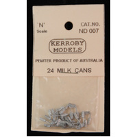 Kerroby N Milk Cans - 24 Milk Cans