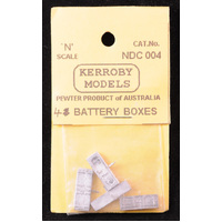 Kerroby N Battery Boxes - Under carriage 4 pieces