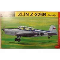 Kovozavody KPM0003 1/72 Zlin Z-226B Bohatyr Plastic Model Kit