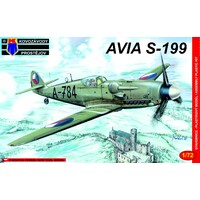 Kovozavody KPM0010 1/72 Avia S-199 Late Plastic Model Kit