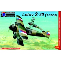 Kovozavody KPM0016 1/72 Letov S-20 Early Plastic Model Kit