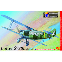 Kovozavody KPM0017 1/72 Letov S-20L Litva Plastic Model Kit