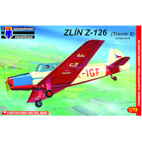 Kovozavody KPM0020 1/72 Zlin Z-126 Early Plastic Model Kit
