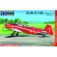 Kovozavody KPM0023 1/72 Zlin Z-126 Late Plastic Model Kit