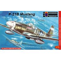 Kovozavody 1/72 P-51B Mustang Malcolm Plastic Model Kit 0030