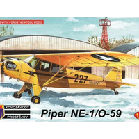 Kovozavody KPM0044 1/72 Piper NE-1/O-59 Military Plastic Model Kit