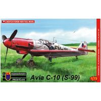 Kovozavody KPM0052 1/72 Avia C-10/S-99 cz.b. Bf 109G-10 Plastic Model Kit