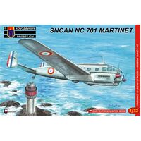 Kovozavody KPM0054 1/72 NC.701 Martinet Fr,Pol,Swe Plastic Model Kit