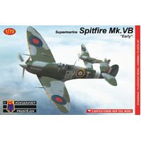 Kovozavody KPM0058 1/72 Supermarine Spitfire Mk.VB Cz. Plastic Model Kit