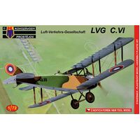 Kovozavody KPM0071 1/72 LVG C.VI Cz,USSR Plastic Model Kit
