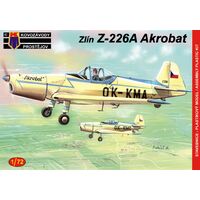 Kovozavody KPM0075 1/72 Zlin Z-226A Akrobat Plastic Model Kit