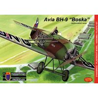 Kovozavody KPM0077 1/72 Avia BH-9 Single-seater Plastic Model Kit