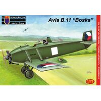 Kovozavody KPM0078 1/72 Avia BH-11 Military Plastic Model Kit