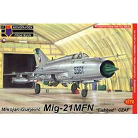 Kovozavody KPM0087 1/72 MiG-21MFN CzAF Plastic Model Kit
