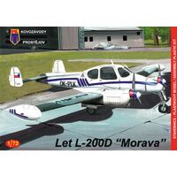 Kovozavody KPM0090 1/72 Let L-200D Morava Plastic Model Kit