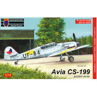 Kovozavody KPM0091 1/72 Avia CS-199 late version Plastic Model Kit