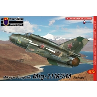 Kovozavody 1/72 MiG-21M/SM Fishbed Russian special Plastic Model Kit 0098