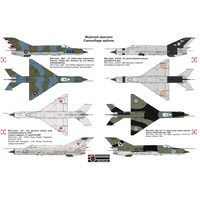 Kovozavody KPM0102 1/72 MiG-21BIS Fin,Rus,Cuba,Ind w/weapons Plastic Model Kit