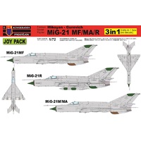 Kovozavody KPM0105 1/72 MiG-21MF/MA/R JOYPACK Plastic Model Kit