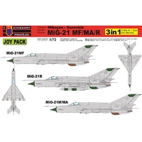 Kovozavody KPM0105 1/72 MiG-21MF/MA/R JOYPACK Plastic Model Kit