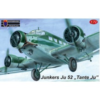Kovozavody KPM0128 1/72 Ju-52 (Luftwaffe-2x, Slovak, Hungarian) Plastic Model Kit