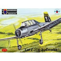 Kovozavody KPM0130 1/72 Z-37A-2 Cmelak International Plastic Model Kit