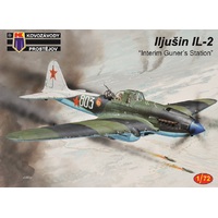 Kovozavody KPM0136 1/72 IljuSin Il-2 Interim Guners Station Plastic Model Kit