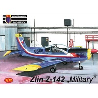 Kovozavody KPM0143 1/72 Zlin Z-142 military Plastic Model Kit