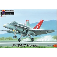 Kovozavody 1/72 F-18A/C Hornet Plastic Model Kit 0163