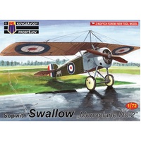 Kovozavody 1/72 Sopwith Swallow Monoplane No.2 Plastic Model Kit 0166