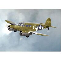 Kovozavody 1/72 Cessna UC-78A Bobcat Plastic Model Kit 0168