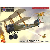 Kovozavody 1/72 Sopwith Triplane "Black Flight" Plastic Model Kit 0181