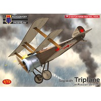 Kovozavody 1/72 Sopwith Triplane "Russian" Plastic Model Kit 0182