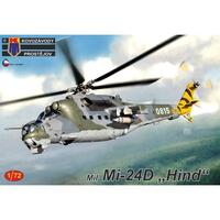 Kovozavody 1/72 Mi-24 Warsaw Pact Plastic Model Kit 0199