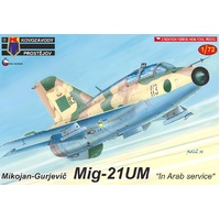 Kovozavody 1/72 MiG-21UM "In Arab service" Plastic Model Kit 0202