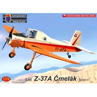 Kovozavody KPM0204 1/72 Z-37A ?melák "Export" Plastic Model Kit